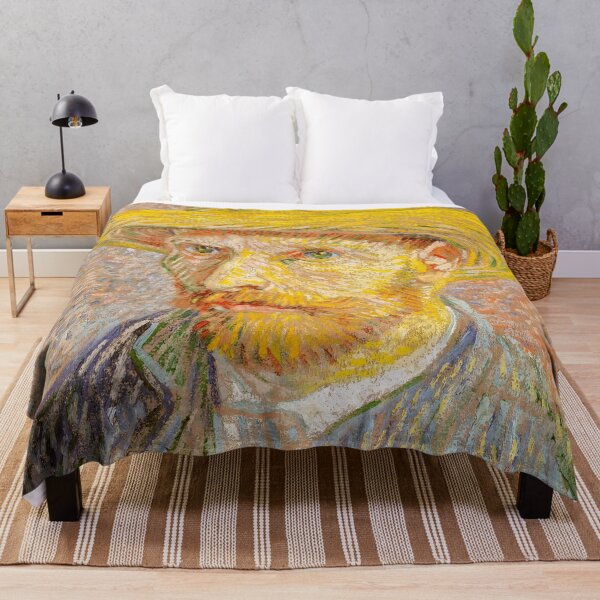 Item preview, Self-Portrait with a Straw Hat Vincent van Gogh 1887 designed and sold by Illyrium.