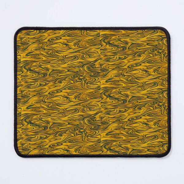 Item preview, Add a pop of color to your life with the Groovy Swirling Liquid Pattern - gold  [AI generated, AI art ,schoolbag aesthetic ] designed and sold by 3ac-Arts.