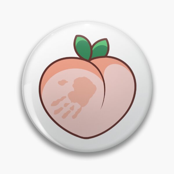 Item preview, Hand print on peach designed and sold by BRoseCreations.
