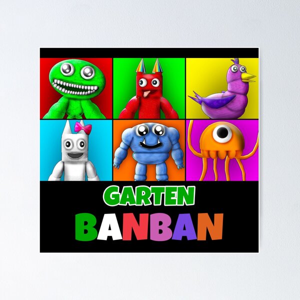 Garten of Banban Characters Nabnab Sticker for Sale by zaannaolep