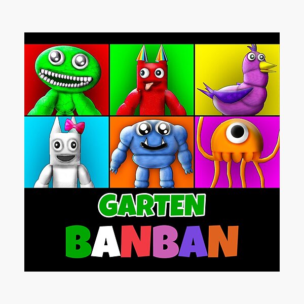 Garten of Banban Characters - Nabnab Fanart Art Board Print for Sale by  niahupshaws