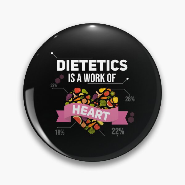 Item preview, Dietetics Heart Nutritional Sciences Healthy Food designed and sold by StrongShirts.