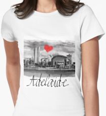 I love Adelaide Women's Fitted T-Shirt