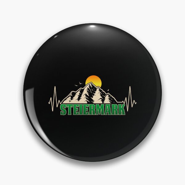 Item preview, Styria heartbeat mountains Alps Styria Austria EKG designed and sold by StrongShirts.