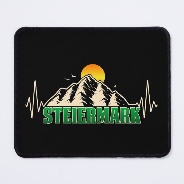 Item preview, Styria heartbeat mountains Alps Styria Austria EKG designed and sold by StrongShirts.