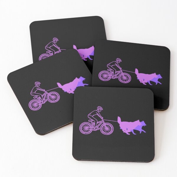 Item preview, Bikejor Husky Male Purple designed and sold by DoggoWisdoms.
