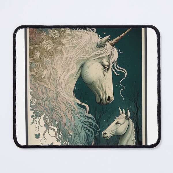 Item preview, The Last Unicorn Vintage Horse Mystical designed and sold by IngeniousPrint.