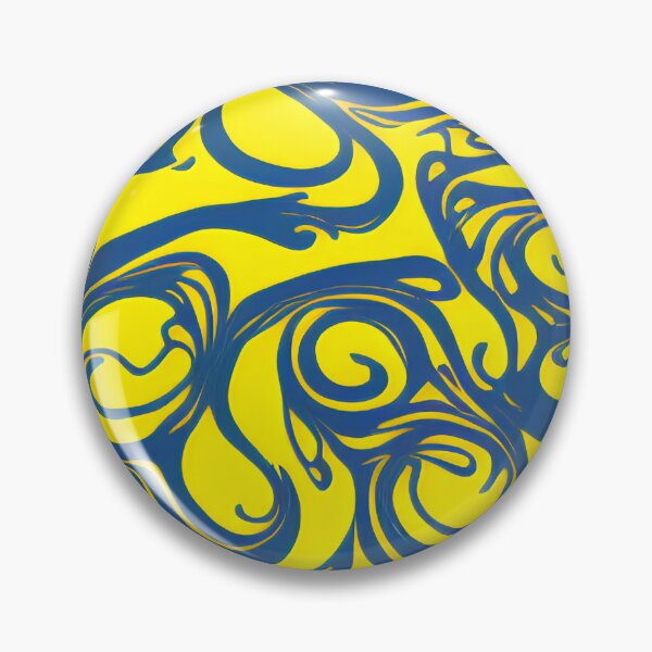 Item preview, Add a pop of color to your life with the Groovy Swirling Liquid Pattern - yellow  [AI generated, AI art ,schoolbag aesthetic ] designed and sold by 3ac-Arts.