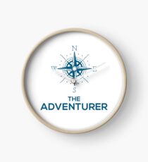 THE ADVENTURER Clock