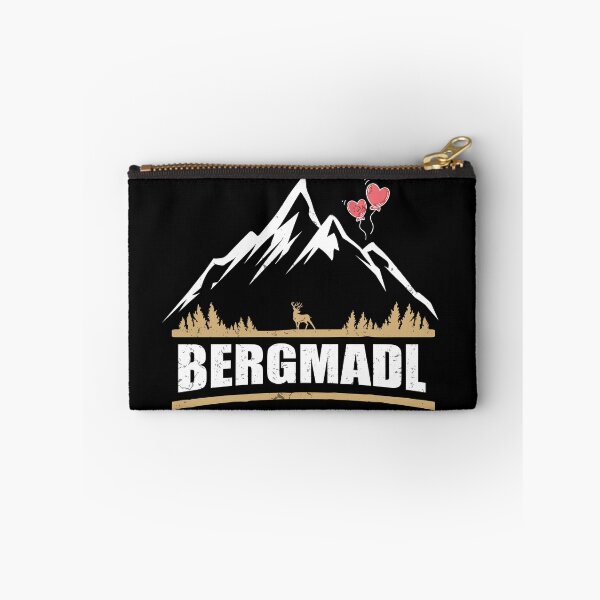 Item preview, Bergmadl Bergmaiden hiking mountaineering designed and sold by StrongShirts.