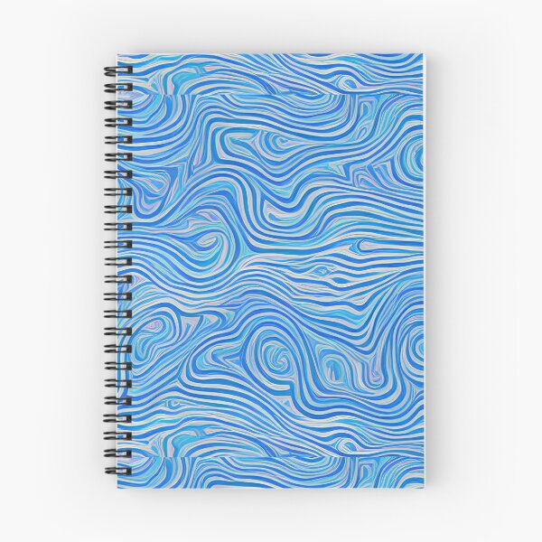 Item preview,  Add a pop of color to your life with the Groovy Swirling Liquid Pattern - blue [AI generated, AI art ,schoolbag aesthetic ] designed and sold by 3ac-Arts.