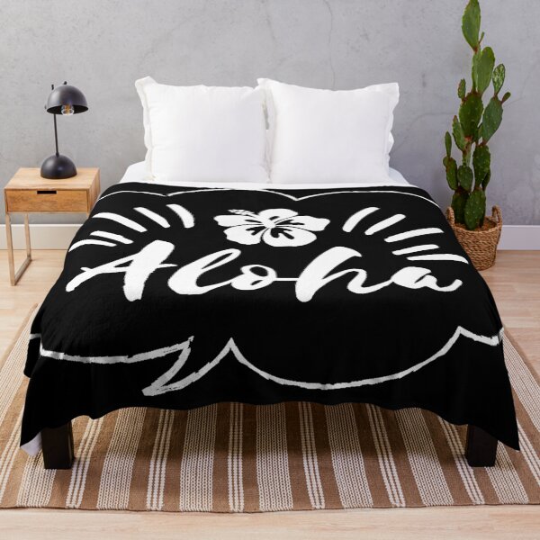 Item preview, Aloha summer typography white designed and sold by RaionKeiji.