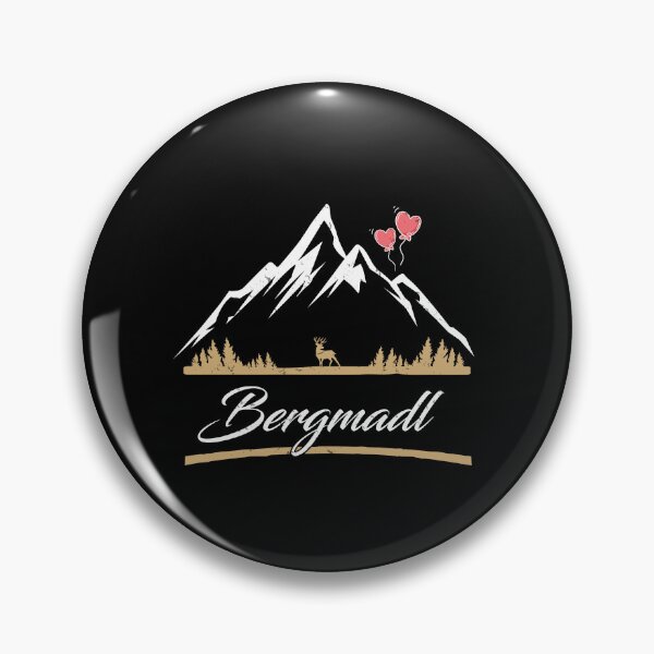 Item preview, Bergmadl Bergmaiden hiking mountaineering designed and sold by StrongShirts.