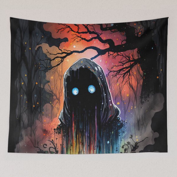 Item preview, Shadowy Ghost Face Abstract designed and sold by Critical Meltdown.