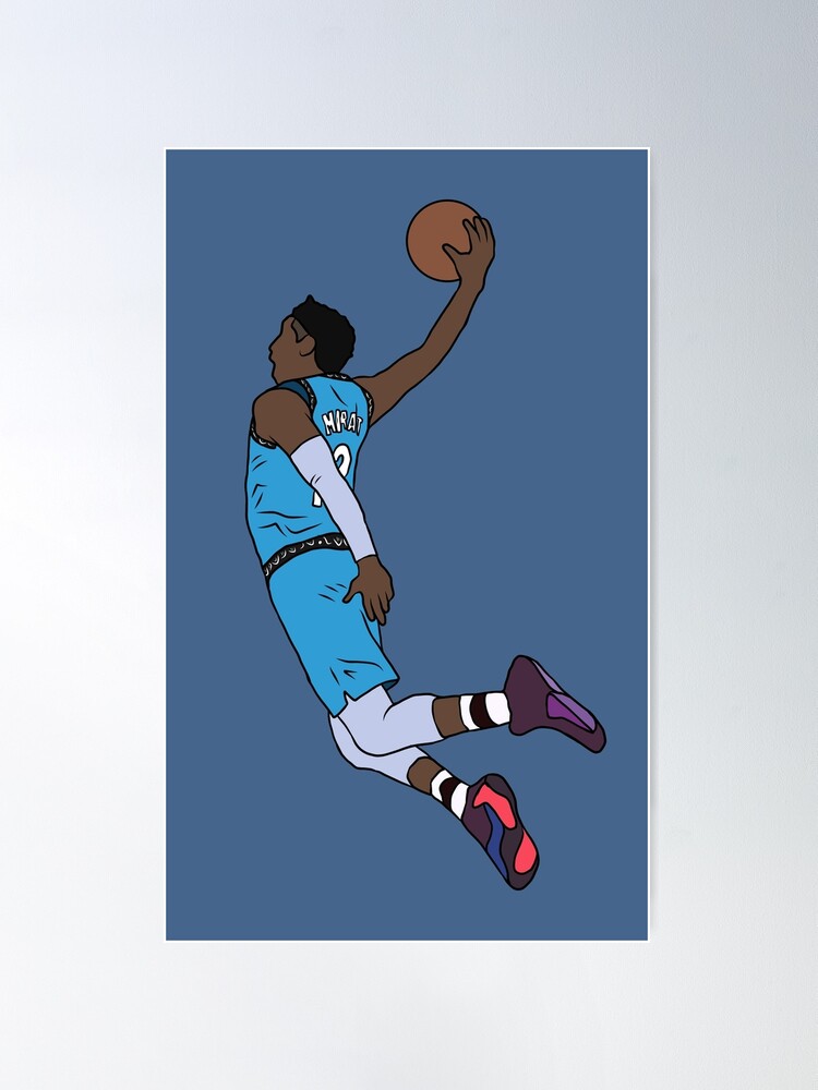 Ja Morant Design Poster for Sale by velonya