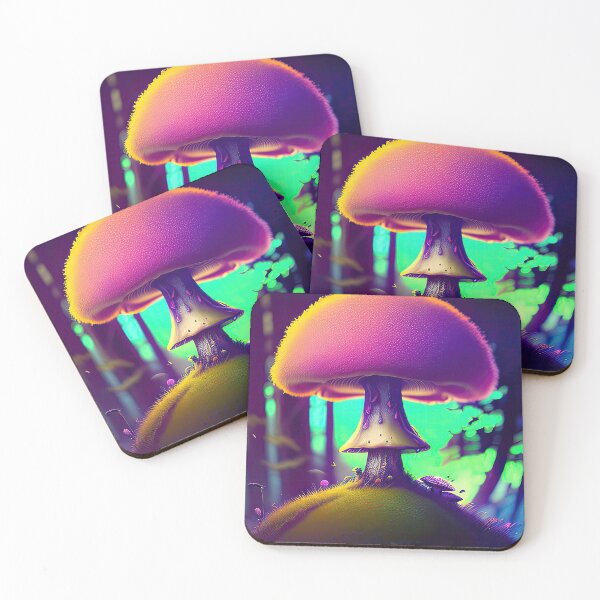Artikelvorschau, Majestic Mushroom Biome Design Ästhetisches Design - Traumhafte Pilze A entworfen und verkauft von DonutShirts.