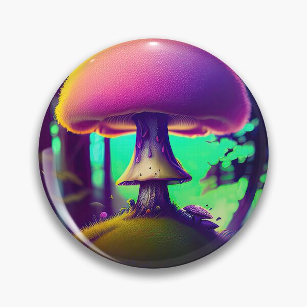 Artikelvorschau, Majestic Mushroom Biome Design Ästhetisches Design - Traumhafte Pilze A entworfen und verkauft von DonutShirts.