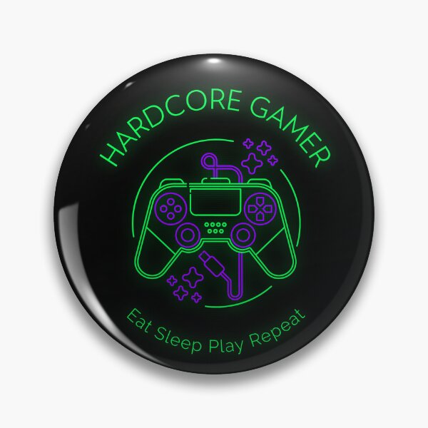 Item preview, Hardcore Gamer designed and sold by TBoxy.