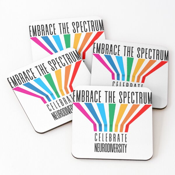 Item preview, Embrace the Spectrum, Celebrate Neurodiversity designed and sold by GS-Imagery.