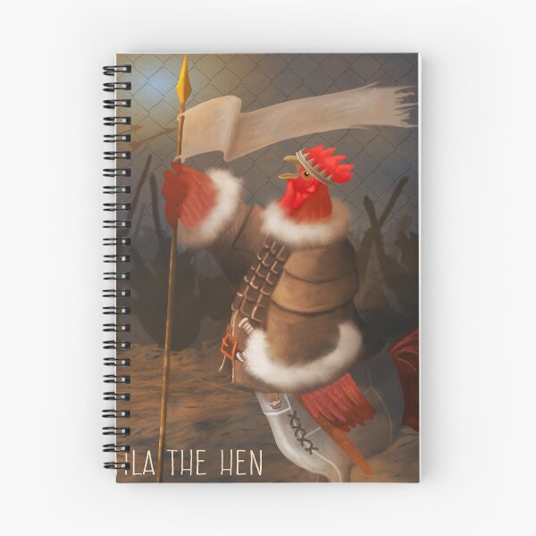 Item preview, Attila the Hen designed and sold by KatieWStewart.