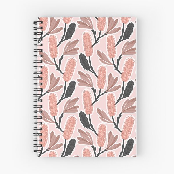 Item preview, Australian Coastal Banksia Pattern - Blush Palette designed and sold by CircusCreative.