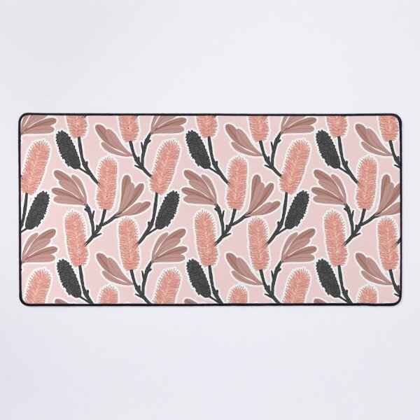 Item preview, Australian Coastal Banksia Pattern - Blush Palette designed and sold by CircusCreative.