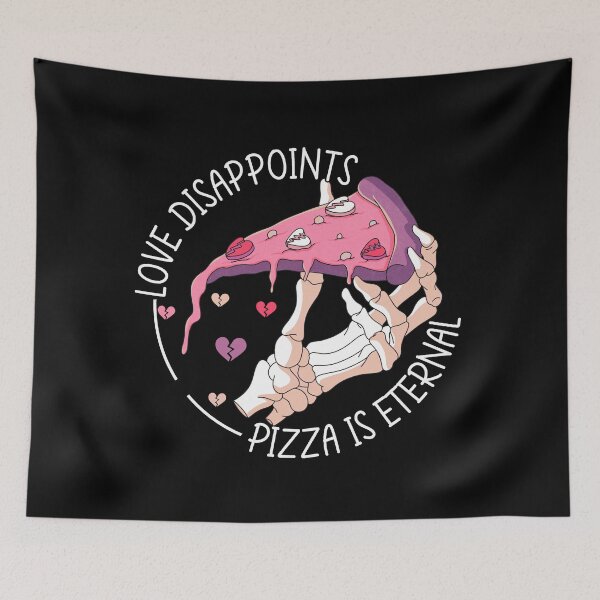 Item preview, Love disappoints pizza is eternal, single af lovelife designed and sold by RisingAir.