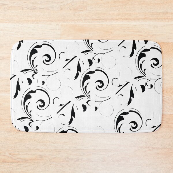 Item preview,  DELICATE BLACK & WHITE ANTIQUE STYLE SCROLL ART designed and sold by sharlesart.