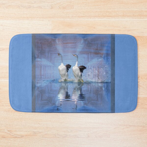 Item preview, Rushing Grebes Mating Ritual designed and sold by CarolM.