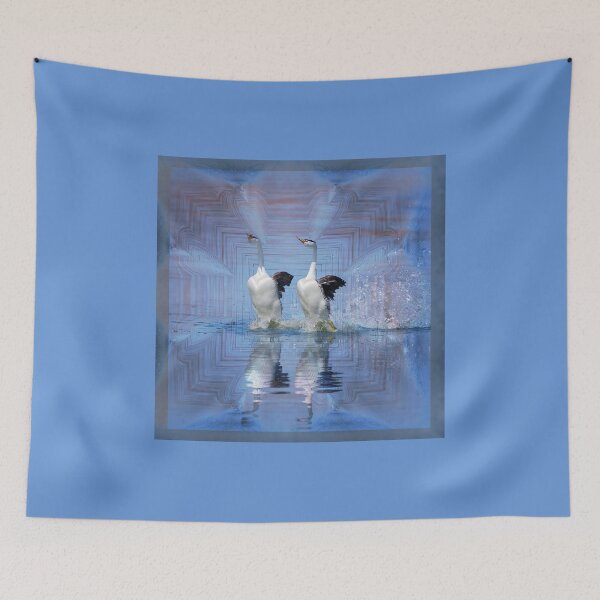 Item preview, Rushing Grebes Mating Ritual designed and sold by CarolM.