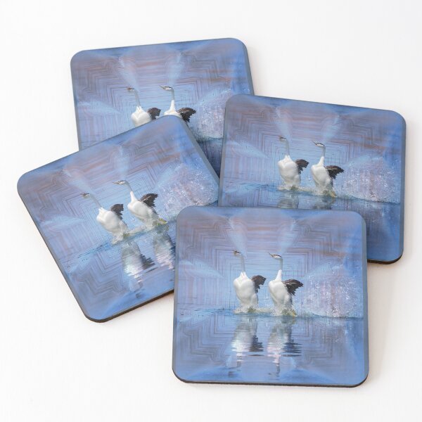 Item preview, Rushing Grebes Mating Ritual designed and sold by CarolM.