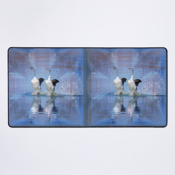 Item preview, Rushing Grebes Mating Ritual designed and sold by CarolM.