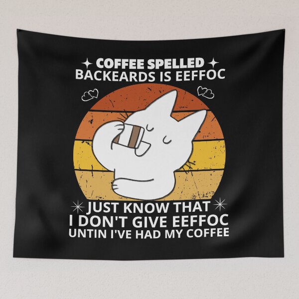 Item preview, coffee spelled backwards designed and sold by SAABDERRAHIM.