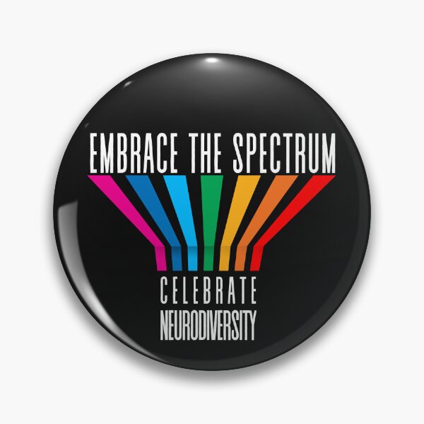 Item preview, Embrace the Spectrum, Celebrate Neurodiversity designed and sold by GS-Imagery.