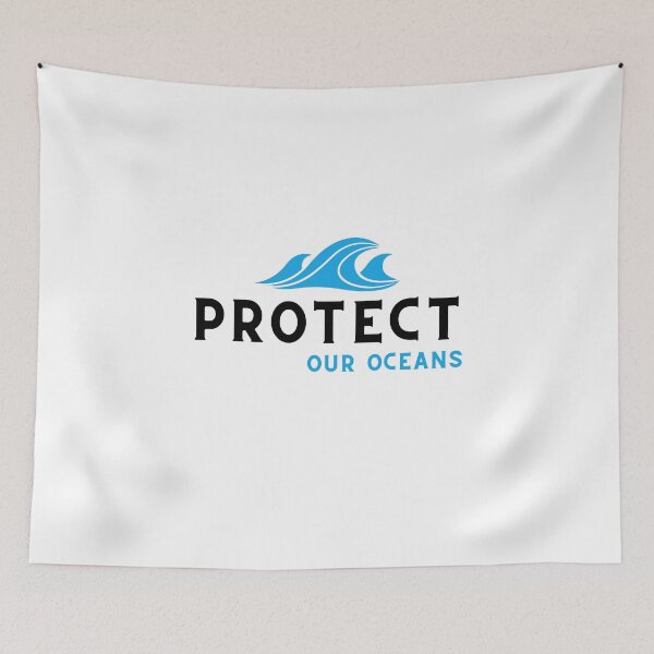 Item preview, Protect our oceans now designed and sold by huape.