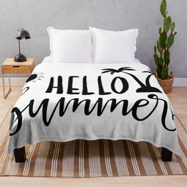Item preview, Hello Summer fun hand drawn design designed and sold by RaionKeiji.