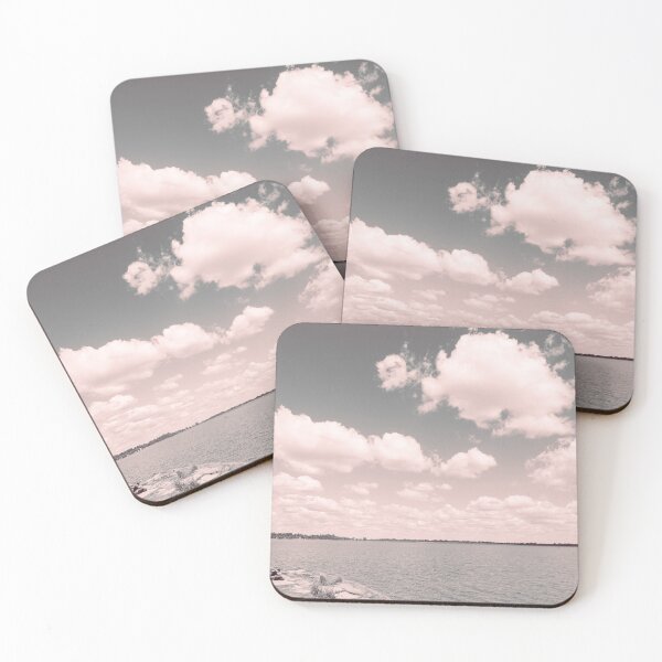 Item preview, Pink sky with fluffy clouds  designed and sold by Origillus.