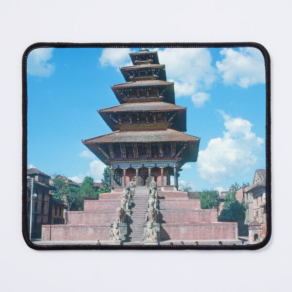 Item preview, 1970s - Nyatapola Pagoda, Bhaktapur, Nepal, Asia designed and sold by thatwaslife.