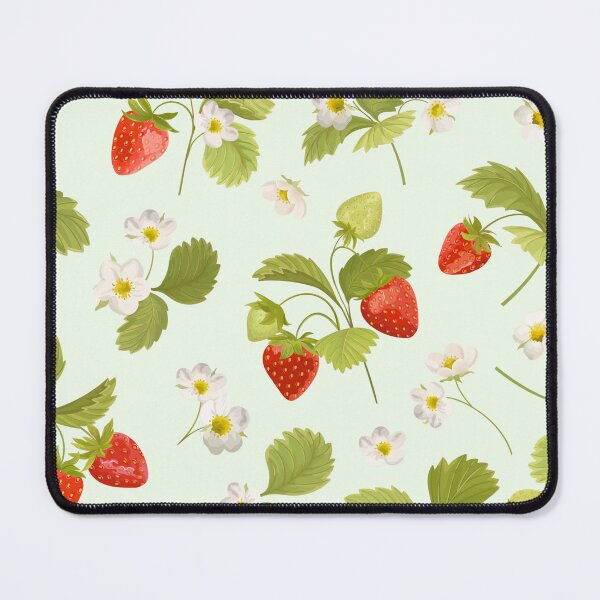 Item preview, Strawberry Fruit, Leaves and Flowers designed and sold by silviaol.