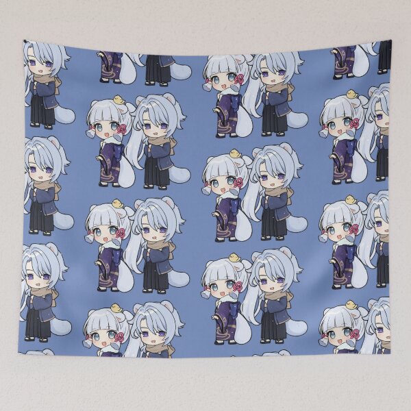 Item preview, Genshin Impact Kamisato Ayaka and Ayato designed and sold by lumimins.