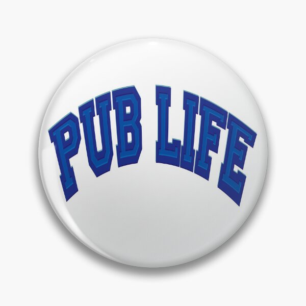 Item preview, Pub Life, varsity font designed and sold by DaveDanchuk.