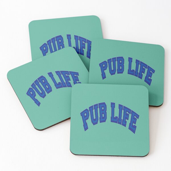 Item preview, Pub Life, varsity font designed and sold by DaveDanchuk.