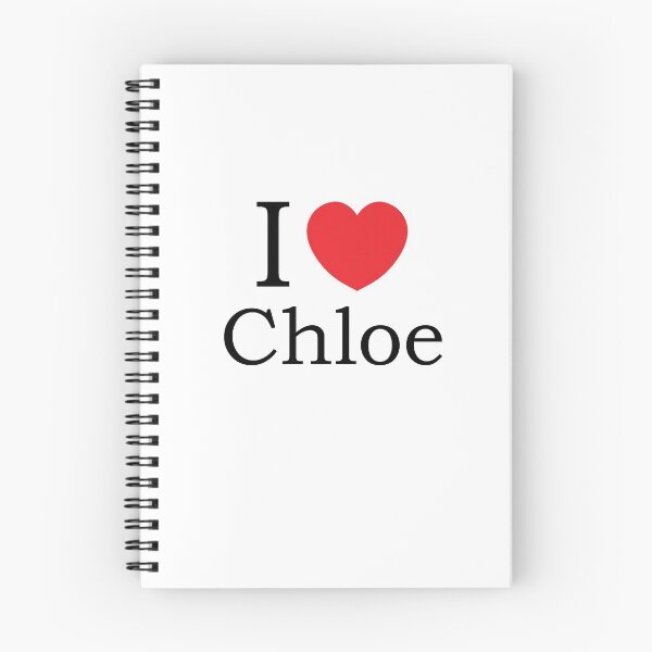 Item preview, I Love Chloe - With Simple Love Heart designed and sold by theredteacup.