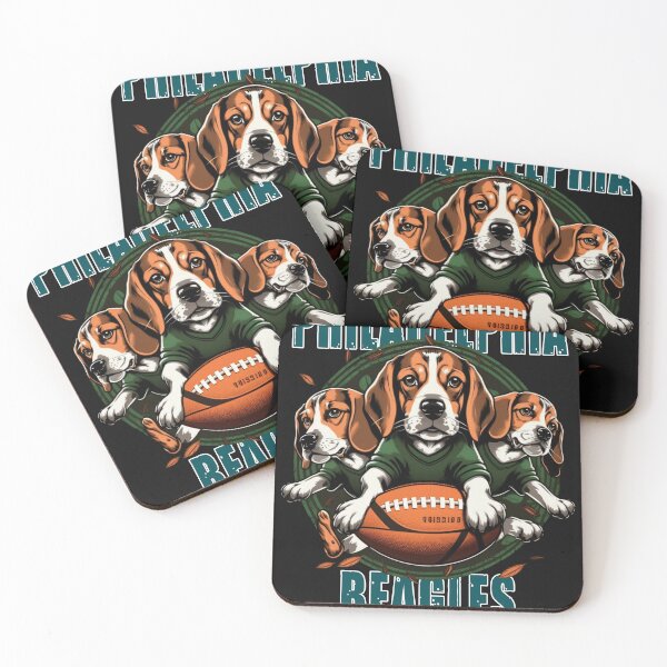 Item preview, Philadelphia Beagles Funny Football Dog Fan designed and sold by WorldOfTeesUSA.