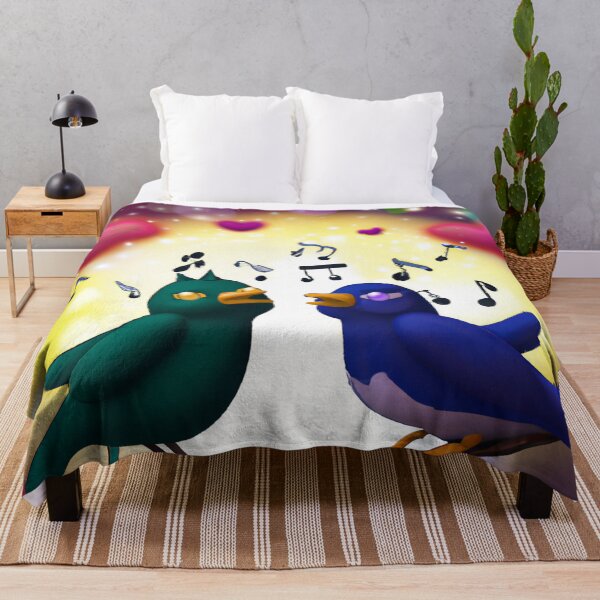 Item preview, Birds with hearts designed and sold by Artbellachi.