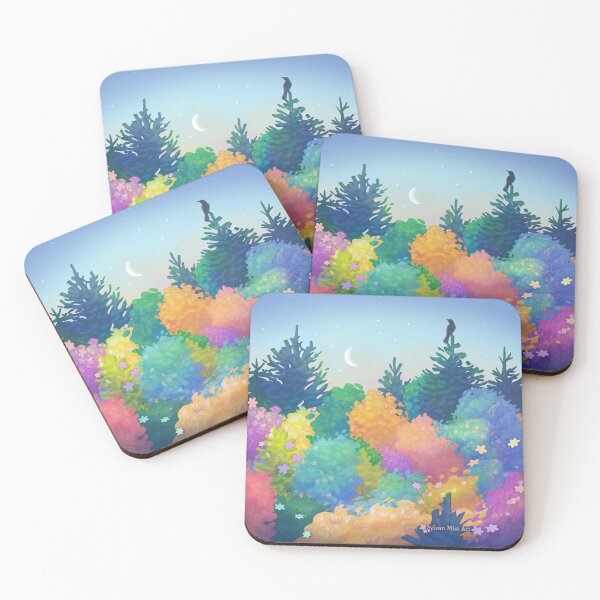 Item preview, Colorful Trees designed and sold by sylvanmist.