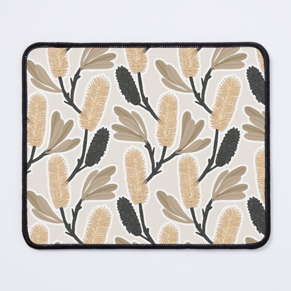 Item preview, Australian Coastal Banksia Pattern - Neutral Palette designed and sold by CircusCreative.