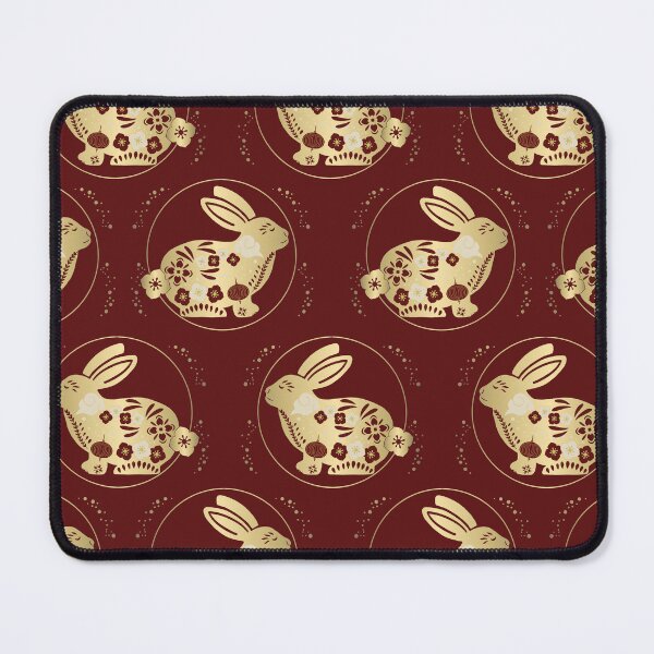 Item preview, Year of the Rabbit Pattern designed and sold by Old Urban Farmhouse Design Studio.