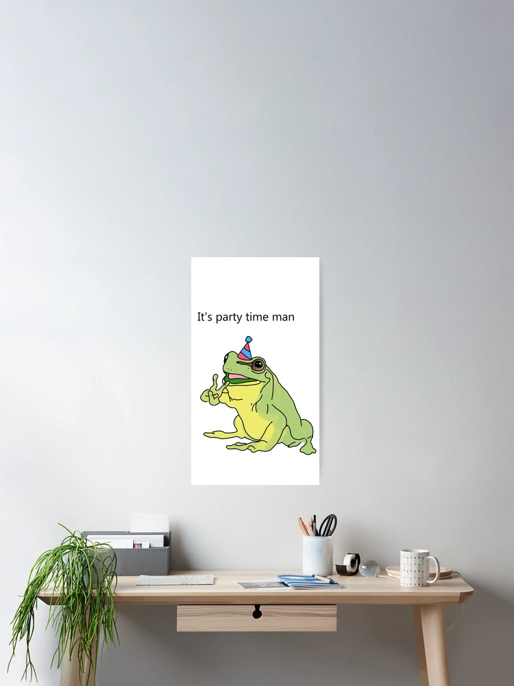 Imagen 2 de 3, Póster con la obra Ribbit Ribbit, diseñada y vendida por priceling.