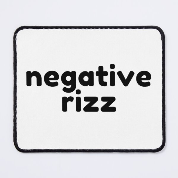 Item preview, Negative Rizz - TikTok designed and sold by garrettjordan.
